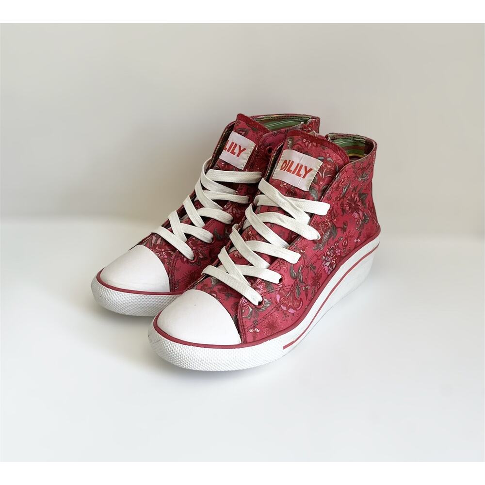 Oilily Red Sneakers, 6